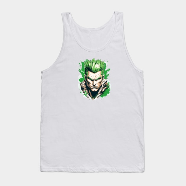 Guile from Street Fighter Design Tank Top by Labidabop